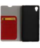 Sony Xperia X Wallet Case Rood