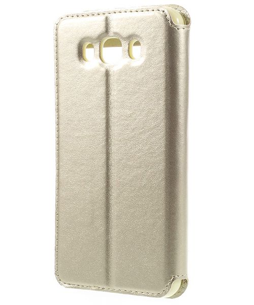Samsung Galaxy J7 (2016) Roar Window Hoesje Goud afbeelding 2