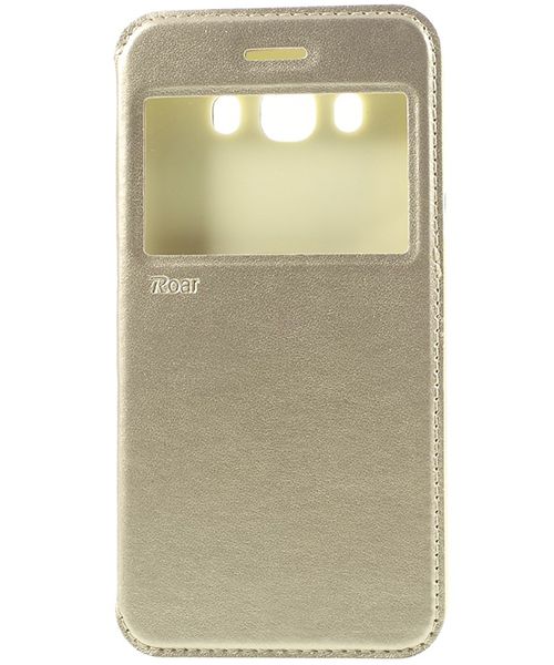 Samsung Galaxy J7 (2016) Roar Window Hoesje Goud afbeelding 4