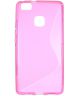 Huawei P9 Lite S-Shape TPU Hoesje Roze