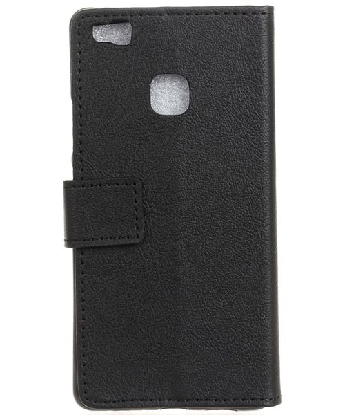 Huawei P9 Lite Wallet Cover Zwart afbeelding 6