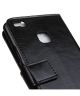 Huawei P9 Lite Portemonnee Hoesje met Standaard Zwart