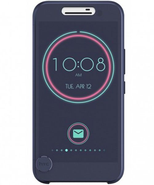 Origineel HTC 10 Hoesje Ice View Blauw afbeelding 2