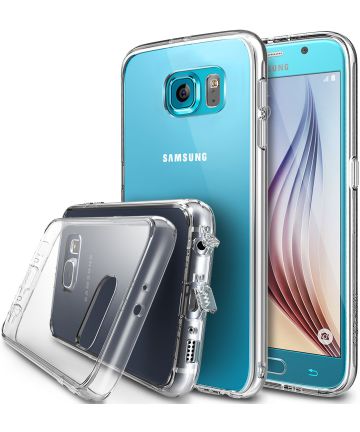 Ringke Fusion Samsung Galaxy S6 hoesje doorzichtig Crystal View Hoesjes