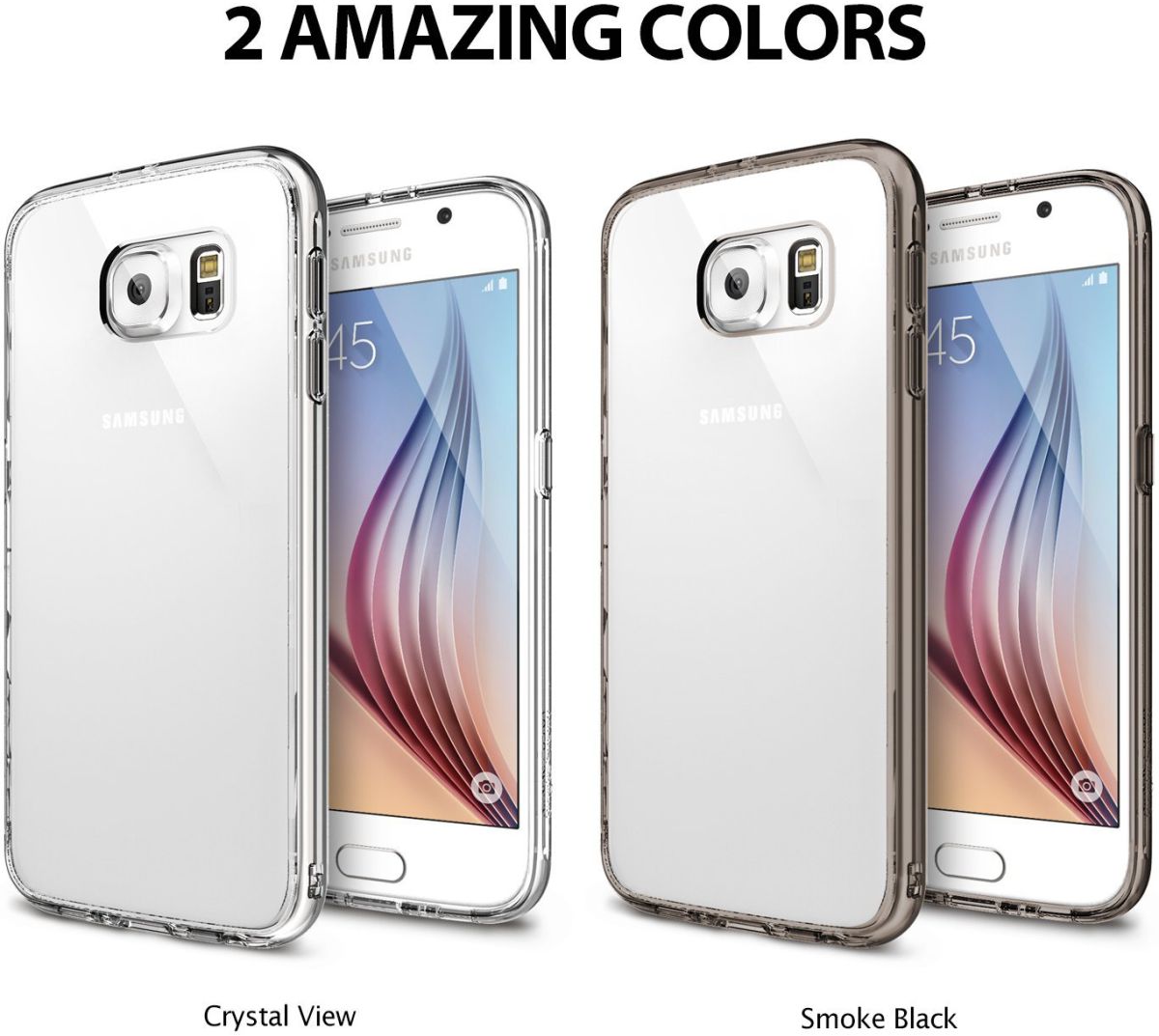 Ringke Fusion Samsung Galaxy S6 hoesje doorzichtig Crystal View afbeelding 3