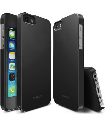 Ringke Slim Apple iPhone SE ultra dun hoesje SF Black afbeelding 4