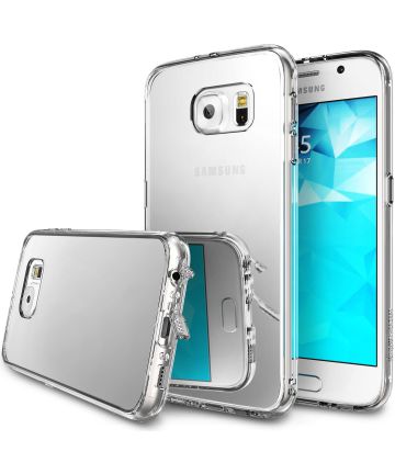 Ringke Fusion Mirror Samsung Galaxy S6 spiegel hoesje Crystal View Hoesjes