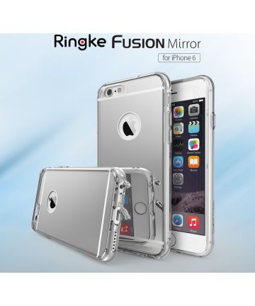 verdrietig Moet Twee graden Ringke Fusion Mirror Apple iPhone 6S spiegel hoesje Royal Gold | GSMpunt.nl