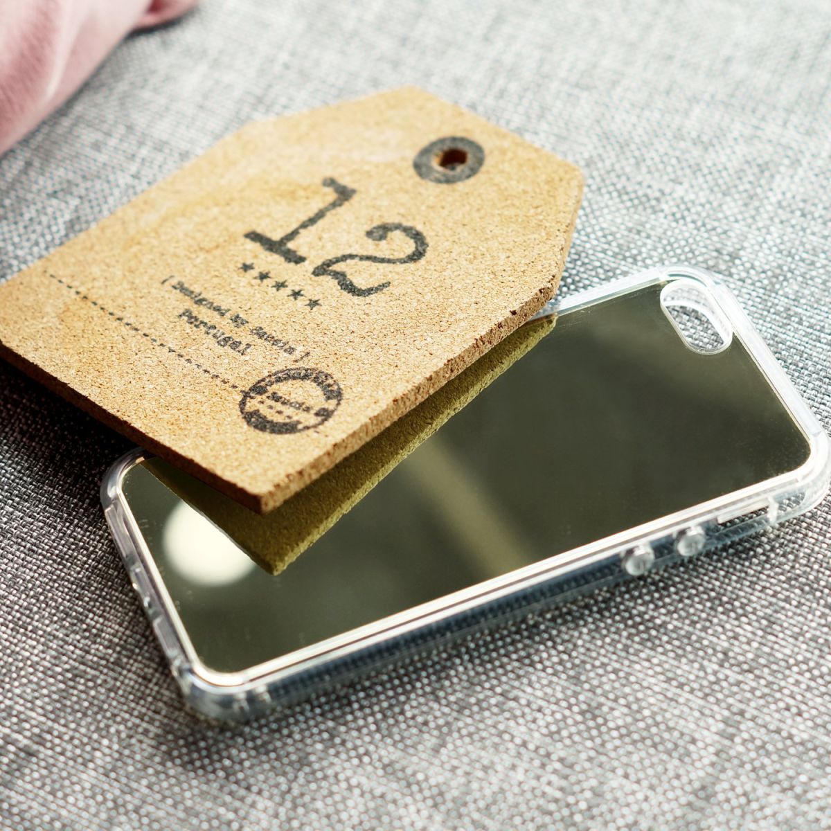 Ringke Fusion Mirror Apple iPhone SE spiegel hoesje Rose Gold afbeelding 4