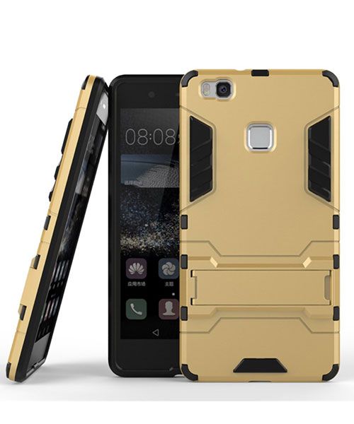 Hybride Huawei P9 Lite Hoesje Goud afbeelding 2
