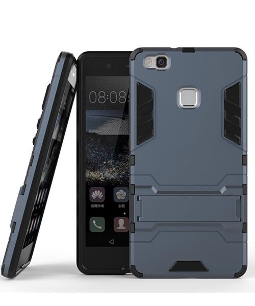 Hybride Huawei P9 Lite Hoesje Donker Blauw afbeelding 2