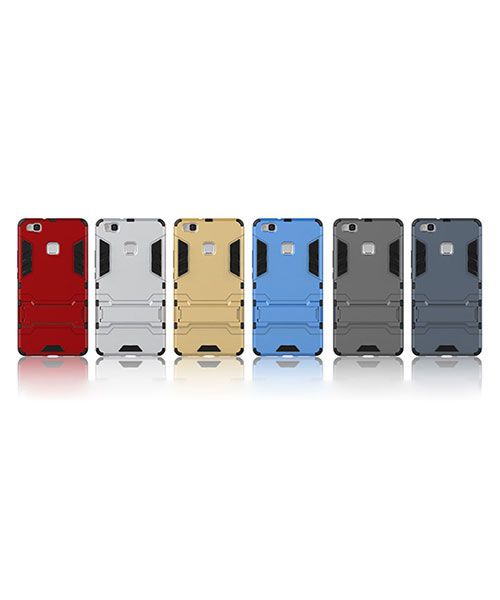 Hybride Huawei P9 Lite Hoesje Donker Blauw afbeelding 8