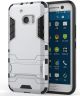 Hybride HTC 10 Hoesje Zilver