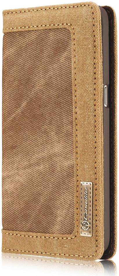 Samsung Galaxy S7 Canvas Portemonnee Bookcase Hoesje Bruin afbeelding 8