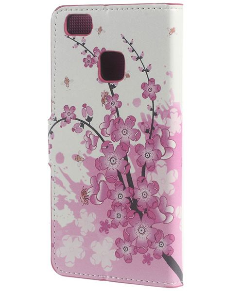 Huawei P9 Lite Portemonnee Print Hoesje Blossom afbeelding 4