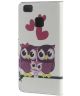 Huawei P9 Lite Portemonnee Print hoesje Loving owl
