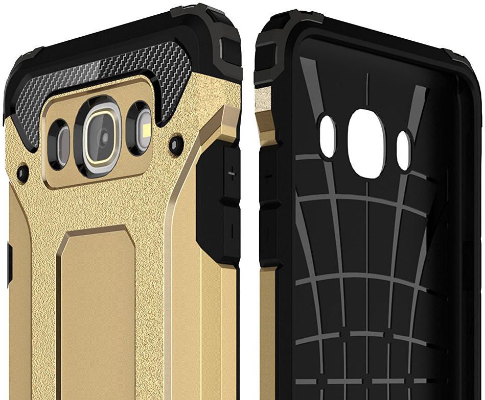 Samsung Galaxy J5 (2016) Hybride Hoesje Goud afbeelding 8
