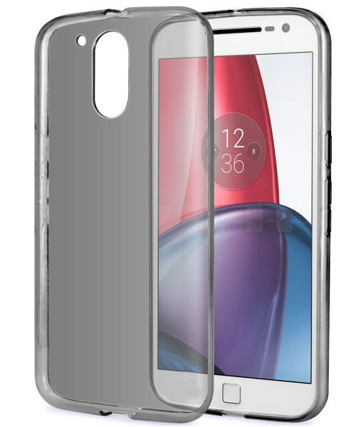 Motorola Moto G4 (Plus) TPU hoesje Grijs afbeelding 1