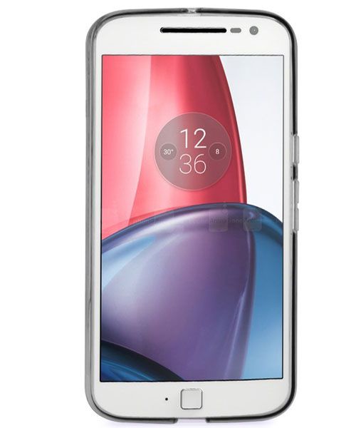 Motorola Moto G4 (Plus) TPU hoesje Grijs afbeelding 2