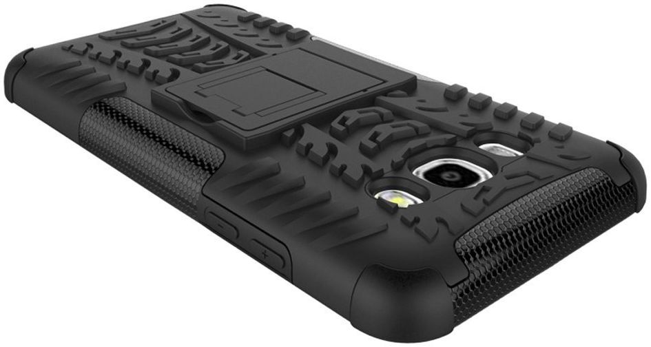Samsung Galaxy J5 (2016) Hybrid Kickstand Hoesje Zwart afbeelding 6