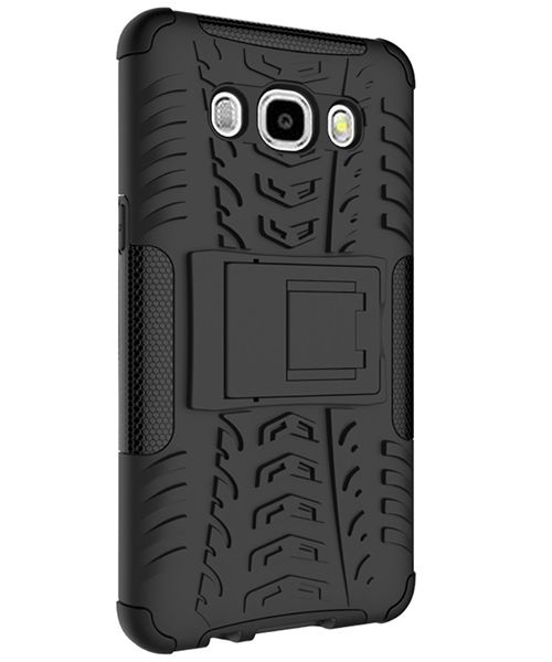 Samsung Galaxy J5 (2016) Hybrid Kickstand Hoesje Zwart afbeelding 9