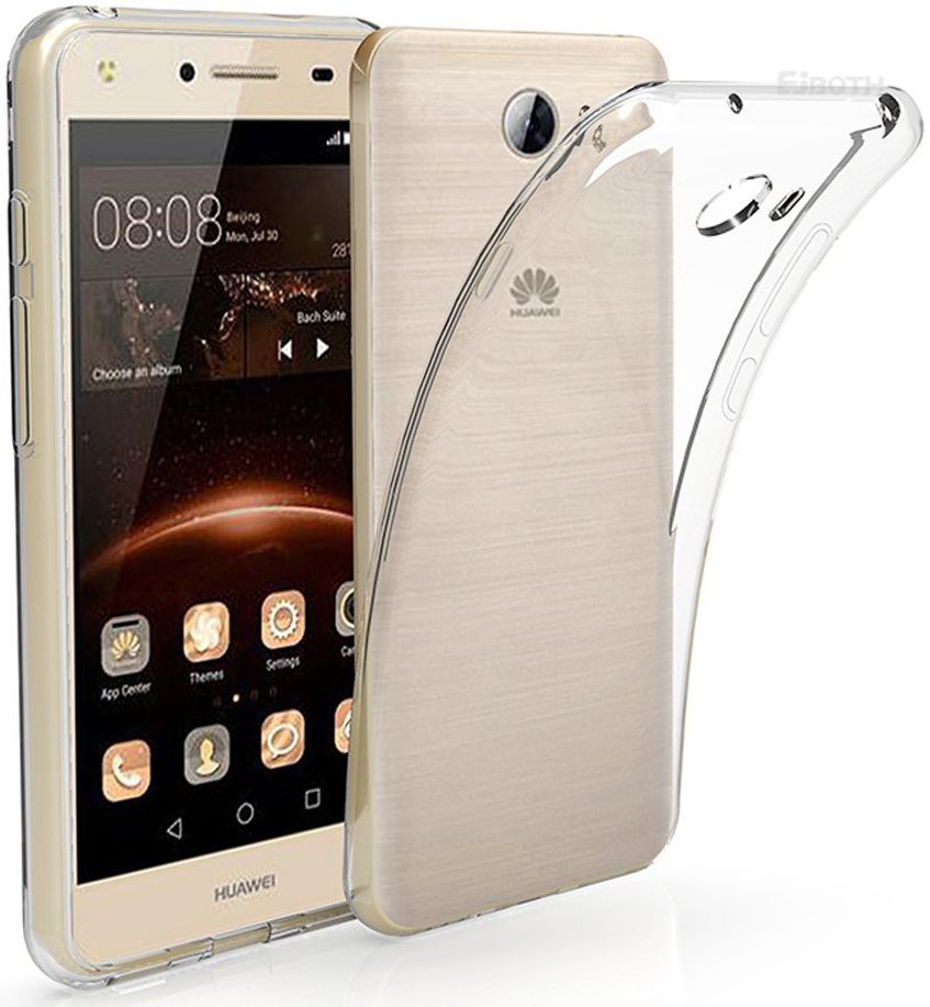 Huawei Y5II Hoesje Dun TPU Transparant afbeelding 5