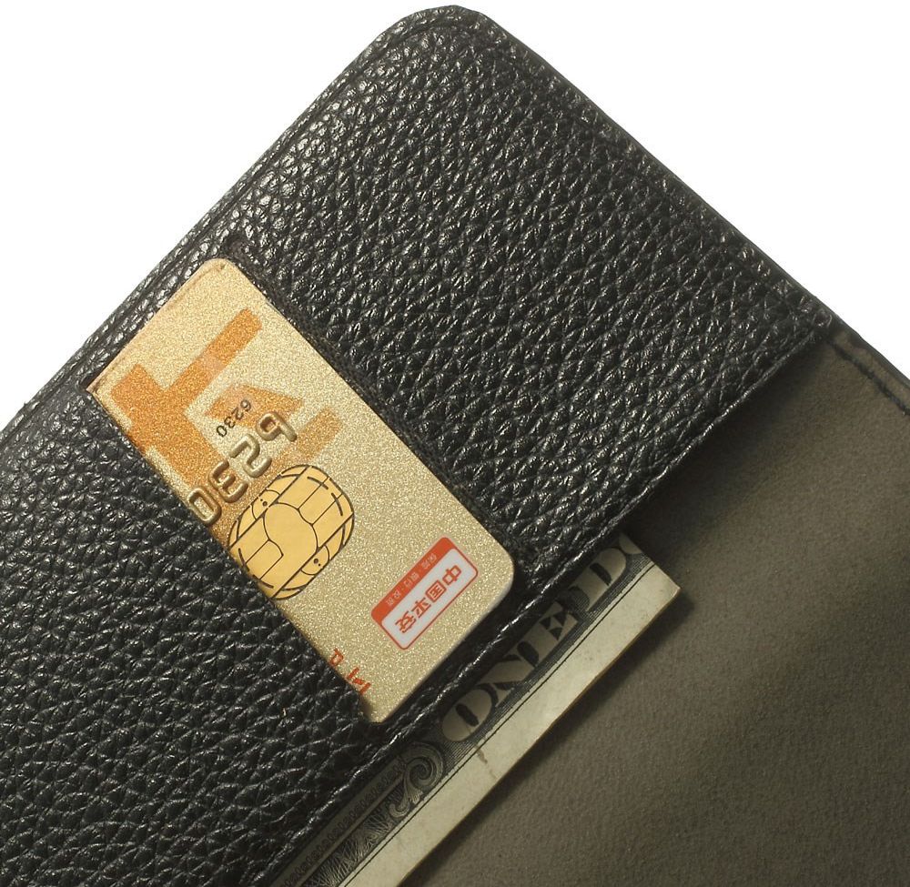 Samsung Galaxy S5 Mini Portemonnee Hoesje Zwart afbeelding 6
