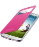 Samsung Galaxy S4 S-View Flip Case Roze