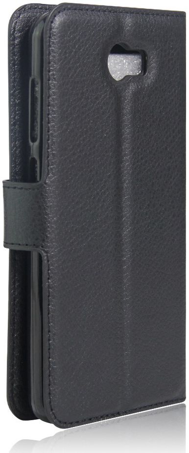 Huawei Y5 2 Portemonnee Hoesje Lychee Zwart afbeelding 8