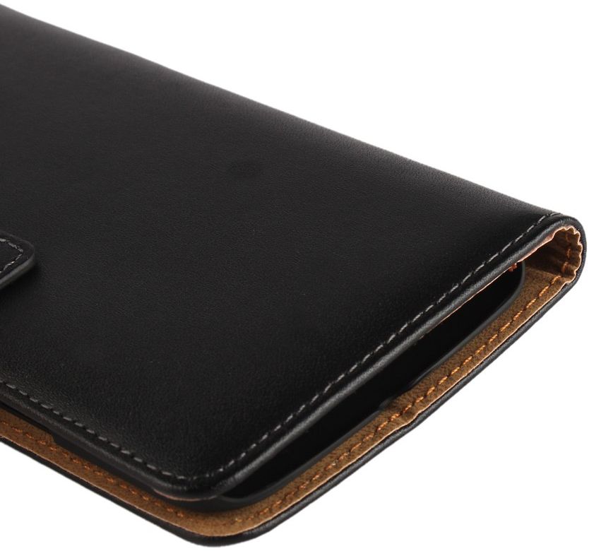 HTC 10 Portemonnee Stand Hoesje Zwart afbeelding 8