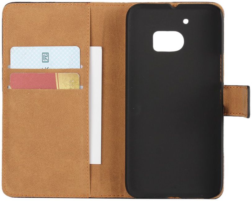 HTC 10 Portemonnee Stand Hoesje Zwart afbeelding 9