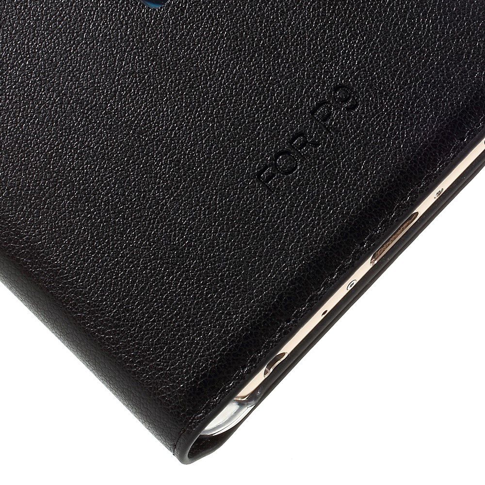 Huawei P9 Window View Hoesje Zwart afbeelding 8