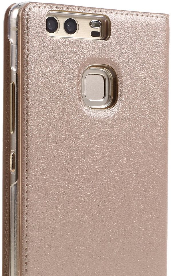 Huawei P9 Window View Hoesje Roze Goud afbeelding 9