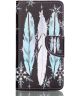 Huawei Ascend P9 Lite Portemonnee Case Feathers