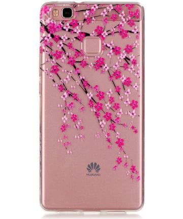 Huawei P9 Lite TPU Hoesje Bloesem Hoesjes
