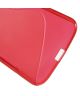 Motorola Moto G4 hoesje S-Shape TPU rood