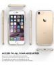 Ringke Fusion iPhone 7 / 8 Hoesje Doorzichtig Rose Gold