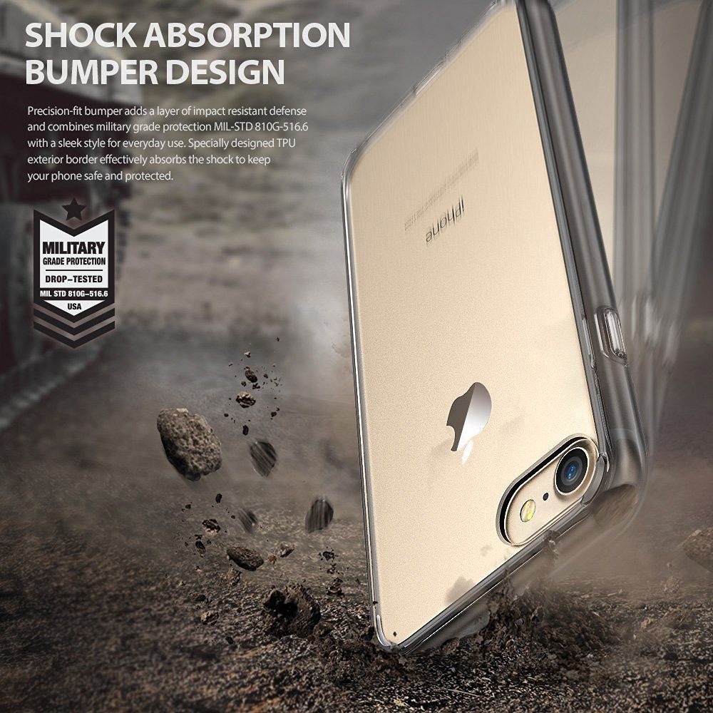 Ringke Fusion iPhone 7 / 8 Hoesje Doorzichtig Crystal View afbeelding 6