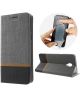 OnePlus 3T / 3 Hoesje Design Flip Case Grijs