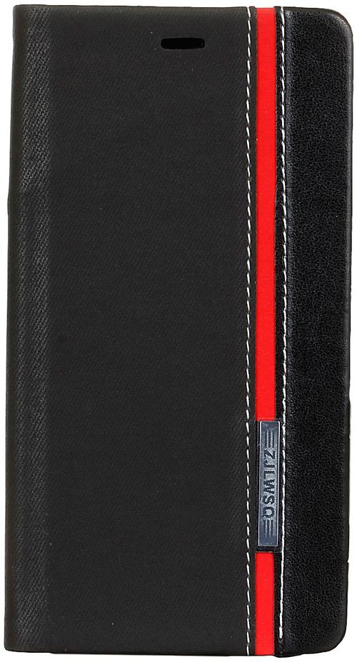 HTC 10 Contrast Flip Hoesje Zwart afbeelding 1