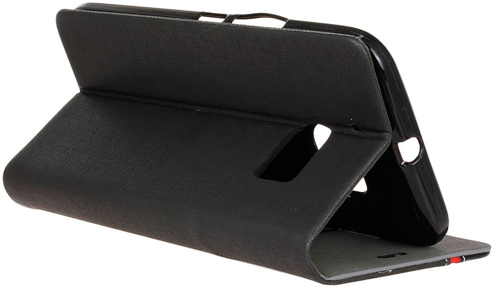 HTC 10 Contrast Flip Hoesje Zwart afbeelding 4