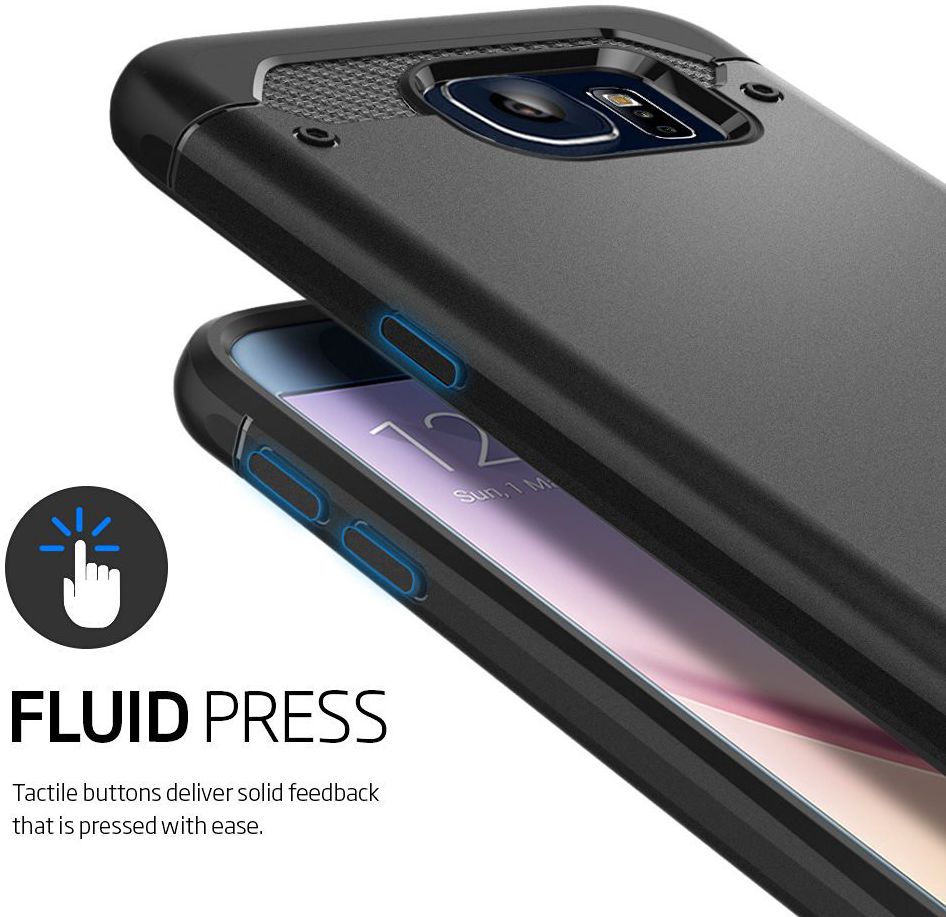 Spigen Rugged Armor Case Samsung Galaxy S6 afbeelding 4