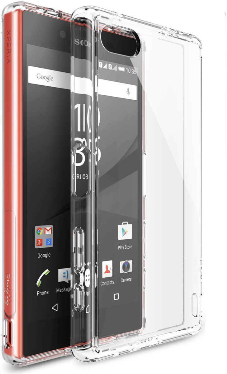 Ringke Fusion Sony Xperia Z5 Compact Hoesje Doorzichtig Crystal View afbeelding 1
