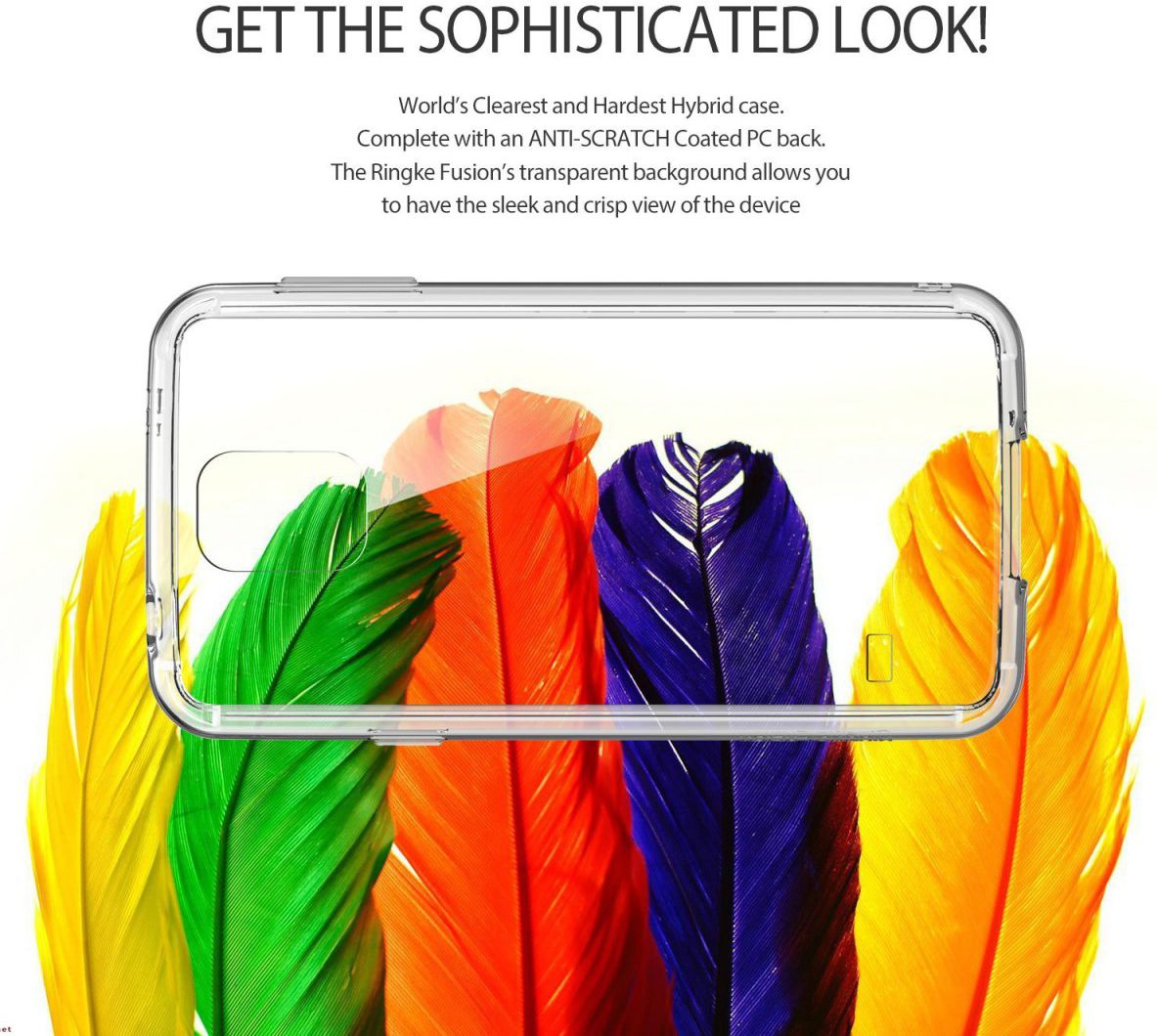 Ringke Fusion Samsung Galaxy S5 (Neo) hoesje doorzichtig Blauw afbeelding 8