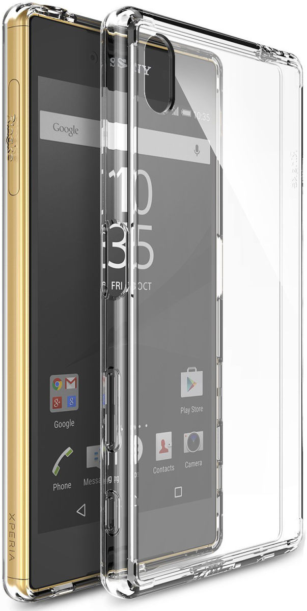 Ringke Fusion Sony Xperia Z5 Hoesje Doorzichtig Crystal View afbeelding 1