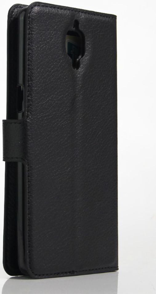 OnePlus 3T / 3 hoesje met kaarthouder zwart afbeelding 5