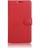 OnePlus 3T / 3 hoesje met kaarthouder rood
