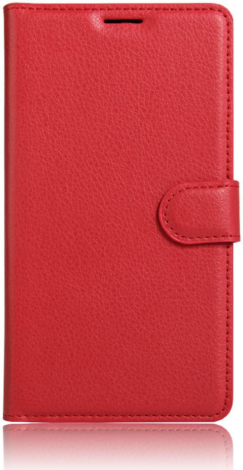 OnePlus 3T / 3 hoesje met kaarthouder rood afbeelding 2