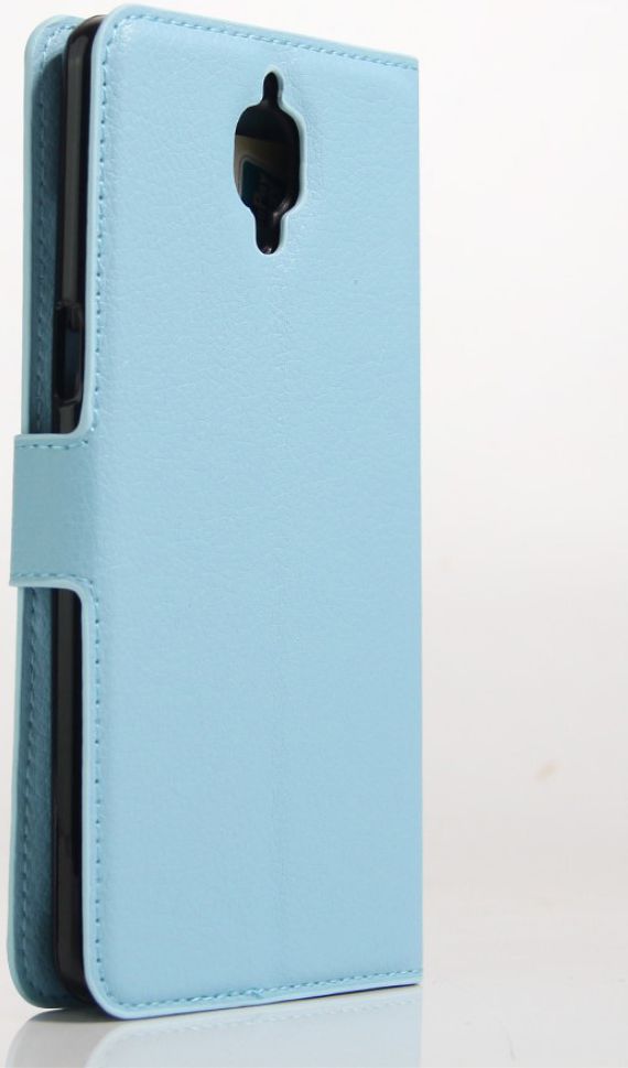 OnePlus 3T / 3 hoesje met kaarthouder blauw afbeelding 5