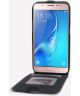 Samsung Galaxy J5 (2016) Vertical Wallet Flip Case Zwart